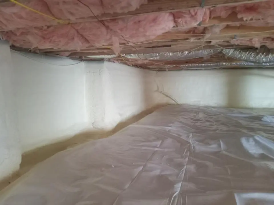 Crawl space encapsulation with closed-cell spray foam for Roof Maintenance in Lanett